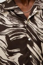 Playa Printed Tencel Shirt Delicioso Men J.Lindeberg Clothing 66XF1149 - Image 5