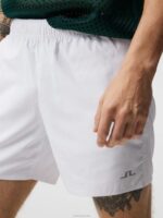Preston Shorts White Men J.Lindeberg Clothing 66XF436 - Image 3