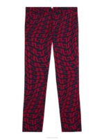 Princeton Pant Bridge Swirl Red Men J.Lindeberg Clothing 66XF2172 - Image 4