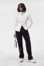 Promenade Mid Layer White Women J.Lindeberg Clothing 66XF1804 - Image 3