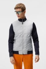 Quilt Hybrid Jacket High Rise Men J.Lindeberg Clothing 66XF691