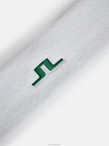 Racket Headband White Men J.Lindeberg Accessory 66XF815