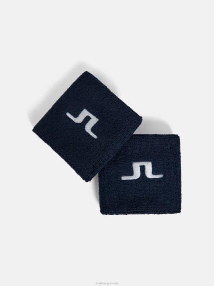 Racket Wristbands Navy Men J.Lindeberg Accessory 66XF2514