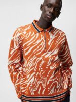 Rami Jacquard Polo Lapis Blue Men J.Lindeberg Clothing 66XF958 - Image 5