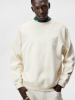 Ramon Crew Neck Sweatshirt Turtledove Men J.Lindeberg Clothing 66XF1068 - Image 4