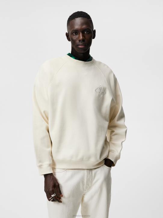 ramon_crew_neck_sweatshirt_turtledove_men_j_lindeberg_clothing_66xf1068.jpg Ramon Crew Neck Sweatshirt Turtledove Men J.Lindeberg Clothing 66XF1068 - Image 1