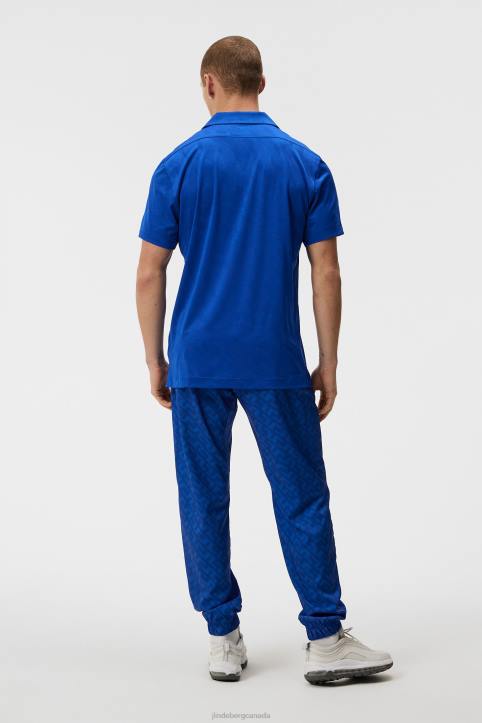 Resort Relaxed Polo Surf the Web Men J.Lindeberg Clothing 66XF153 - Image 2
