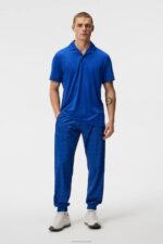 Resort Relaxed Polo Surf the Web Men J.Lindeberg Clothing 66XF153 - Image 3