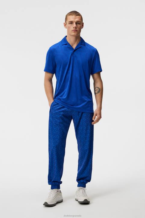 Resort Relaxed Polo Surf the Web Men J.Lindeberg Clothing 66XF153 - Image 3