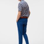 Resort Shirt Estate Blue Diamond Men J.Lindeberg Clothing 66XF31