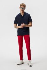 Resort Shirt Navy Men J.Lindeberg Clothing 66XF201 - Image 2