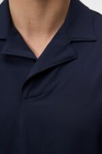 Resort Shirt Navy Men J.Lindeberg Clothing 66XF201 - Image 4