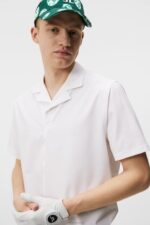 Resort Shirt White Men J.Lindeberg Clothing 66XF202 - Image 3