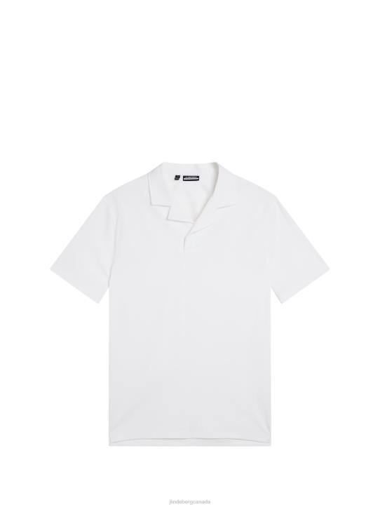 Resort Shirt White Men J.Lindeberg Clothing 66XF202 - Image 5