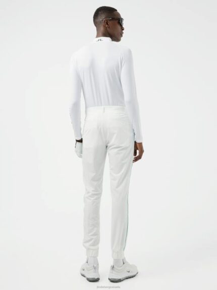 Rick Golf Pant White Men J.Lindeberg Clothing 66XF2216