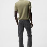 Ridge Rayon Silk Polo Aloe Men J.Lindeberg Clothing 66XF1064