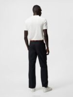 Ridge Rayon Silk Polo Cloud White Men J.Lindeberg Clothing 66XF1062