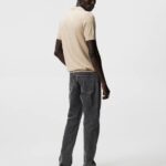 Ridge Rayon Silk Polo Safari Beige Men J.Lindeberg Clothing 66XF1063