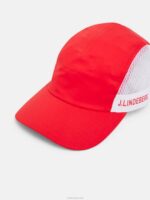 Rock Cap Fiery Red Men J.Lindeberg Accessory 66XF884 - Image 2