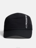 Rocky Cap Black Men J.Lindeberg Accessory 66XF757