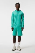 Roland Hood Bright Aqua Men J.Lindeberg Clothing 66XF566 - Image 3