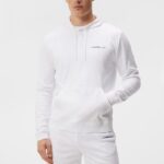 Roland Hood White Men J.Lindeberg Clothing 66XF568