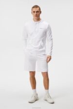 Roland Hood White Men J.Lindeberg Clothing 66XF568 - Image 3