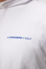 Roland Hood White Men J.Lindeberg Clothing 66XF568 - Image 5