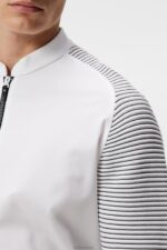 Rolf Hybrid Knit White Men J.Lindeberg Clothing 66XF602 - Image 4