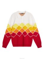 Ron Knitted Shirt Chili Pepper Men J.Lindeberg Clothing 66XF579 - Image 5