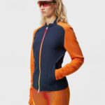 Rosa Hybrid Knit Navy Women J.Lindeberg Clothing 66XF1847