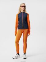Rosa Hybrid Knit Navy Women J.Lindeberg Clothing 66XF1847 - Image 3