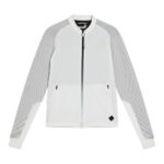 Rosa Hybrid Knit White Women J.Lindeberg Clothing 66XF1849