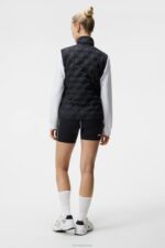 Rosetta Hybrid Jacket Black Women J.Lindeberg Clothing 66XF1922 - Image 2