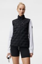 Rosetta Hybrid Jacket Black Women J.Lindeberg Clothing 66XF1922