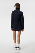 Rosetta Hybrid Jacket Navy Women J.Lindeberg Clothing 66XF1924 - Image 2