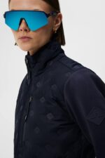 Rosetta Hybrid Jacket Navy Women J.Lindeberg Clothing 66XF1924 - Image 4