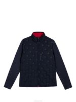 Rosetta Hybrid Jacket Navy Women J.Lindeberg Clothing 66XF1924 - Image 6
