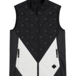 Rosetta Hybrid Vest Black Women J.Lindeberg Clothing 66XF1921