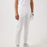 Ross Golf Pant White Men J.Lindeberg Clothing 66XF2251