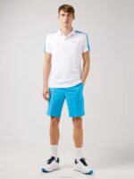 Rowland Golf Polo White Men J.Lindeberg Clothing 66XF2110 - Image 3