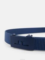 Roy Belt Navy Peony Men J.Lindeberg Accessory 66XF903 - Image 2