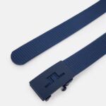 Roy Belt Navy Peony Men J.Lindeberg Accessory 66XF903