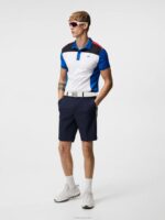 Roy Slim Polo Lapis Blue Men J.Lindeberg Clothing 66XF220 - Image 3