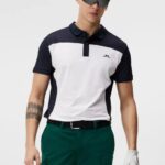 Roy Slim Polo Navy Men J.Lindeberg Clothing 66XF221