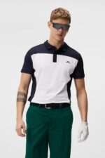 Roy Slim Polo Navy Men J.Lindeberg Clothing 66XF221