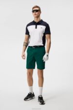 Roy Slim Polo Navy Men J.Lindeberg Clothing 66XF221 - Image 3
