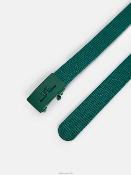 Roy Webbing Belt Proud Peacock Men J.Lindeberg Accessory 66XF762 - Image 1