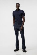 Rubi Slim Polo Navy Men J.Lindeberg Clothing 66XF955 - Image 3