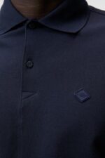 Rubi Slim Polo Navy Men J.Lindeberg Clothing 66XF955 - Image 5